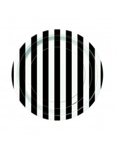 Pratos Pretos Riscas